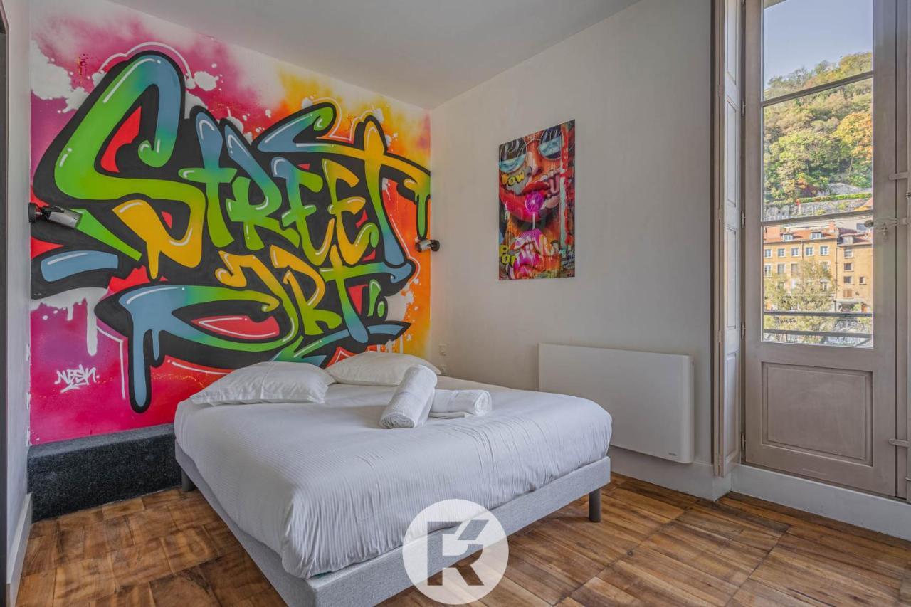 R'Apparts Studio Street Art Grenoble Zewnętrze zdjęcie